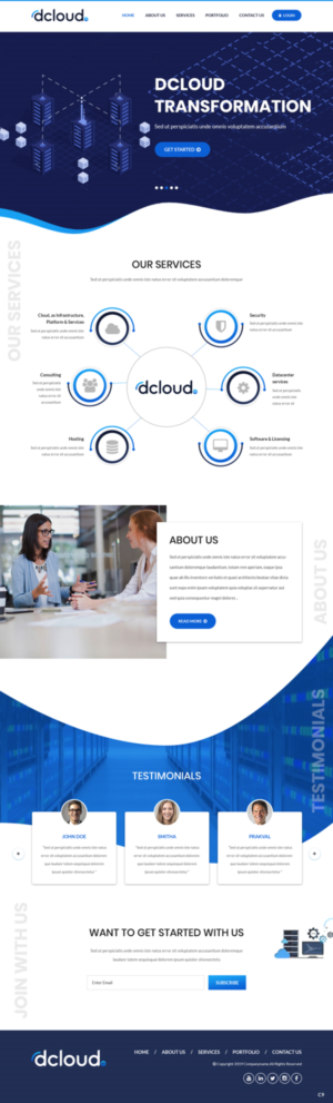 Web Design by pb for this project | Design: #20861859