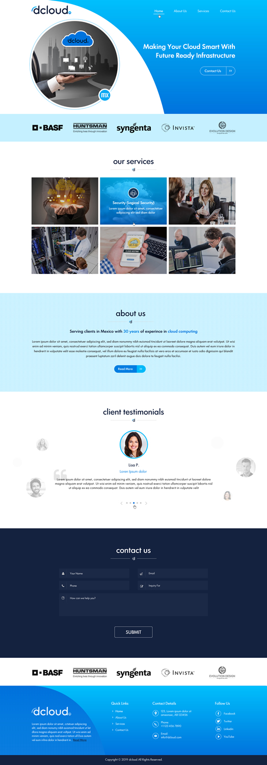 Web Design by Sbss for this project | Design #20865397