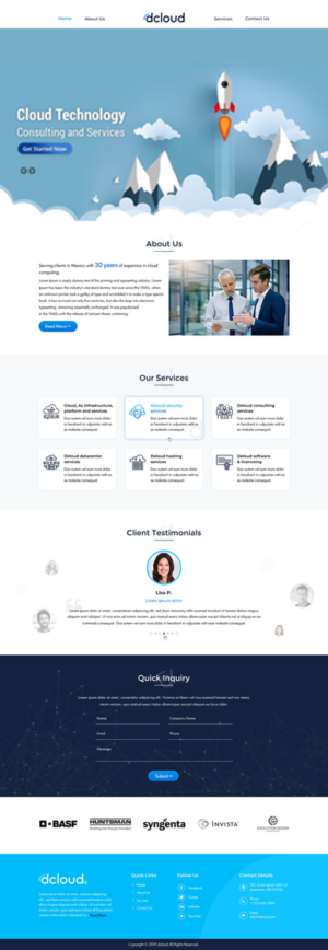 Digital Cloud Transformation | Web Design by Sbss