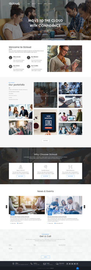 Web Design by Da Miracle for this project | Design #20896730
