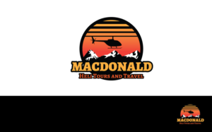 Macdonald Heli Tours and Travel | Logo Design by Grafactory