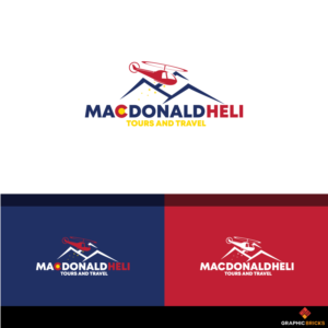 Macdonald Heli Tours and Travel | Logo Design by Graphic Bricks