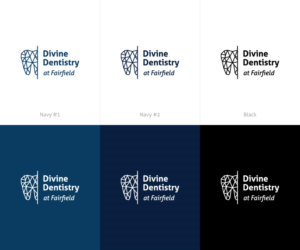 Divine Dentistry at Fairfield | Logo Design by Greedin