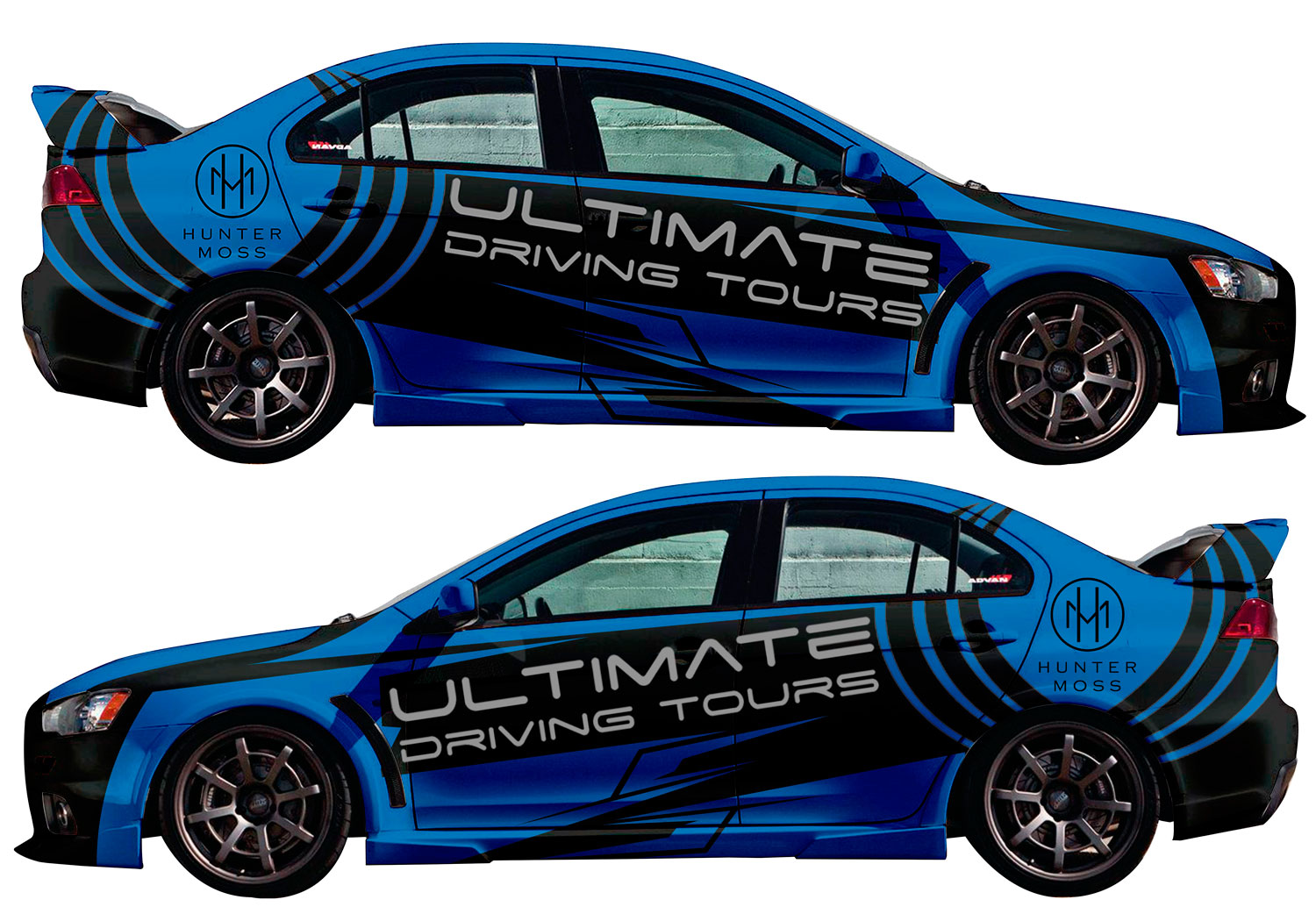 Diseño de Rotulación de Vehículo por The Faisal para Ultimate Driving Tours | Diseño #20900832