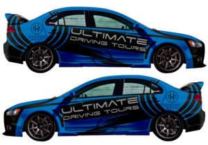 Race car wrap project | Diseño de Rotulación de Vehículo por The Faisal