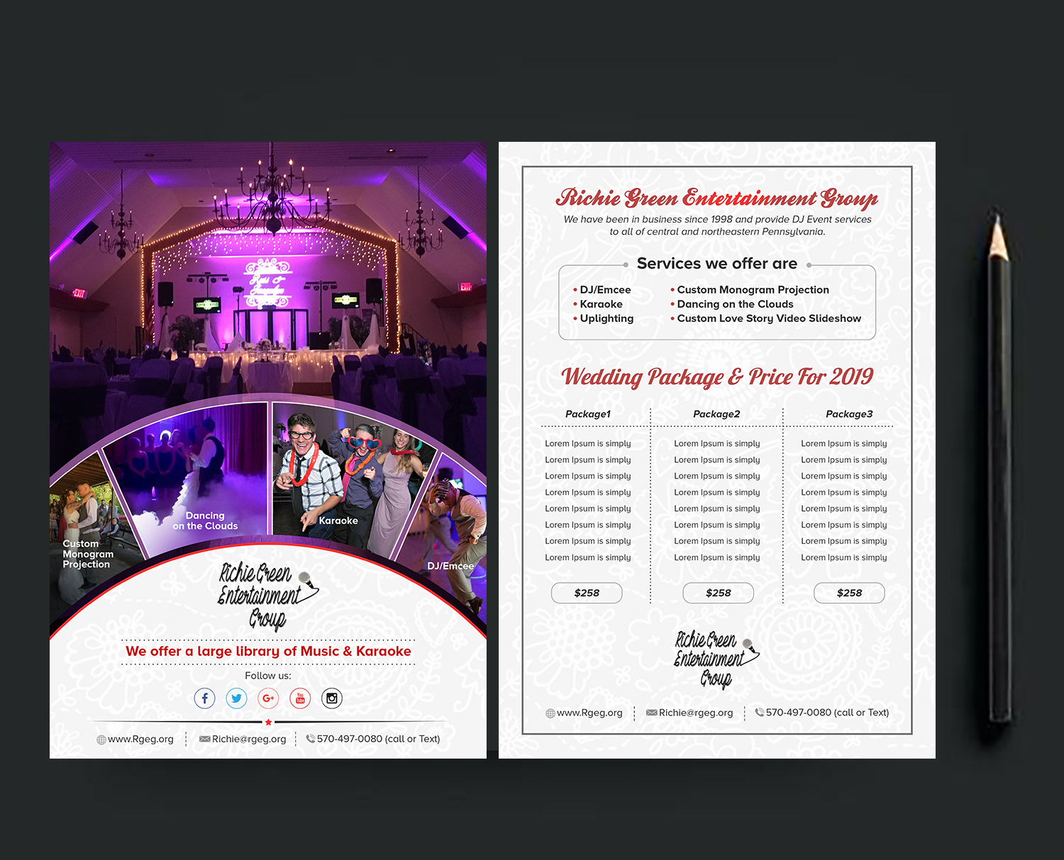 Flyer Design by creative.bugs for this project | Design #20857528