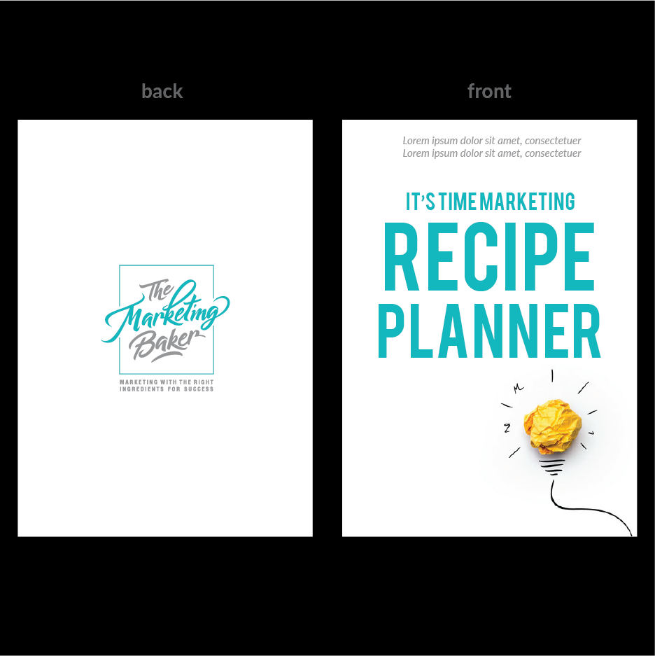 Book Cover Design by BengsWorks for The Marketing Baker | Design #20875195