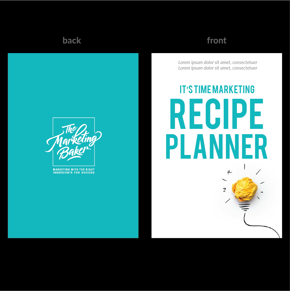 Diseño de portada de libro por BengsWorks para The Marketing Baker | Diseño #20875200