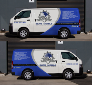 Car Wrap Design by dedenambrol for Elite mobile servicing and repairs | Design: #20894129