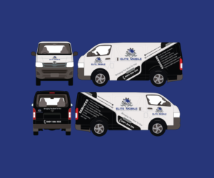 Elite Mobile Servicing and Repairs Van Wrap | Car Wrap Design by jnh