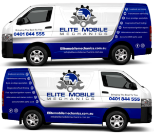 Car Wrap Design by The Faisal for Elite mobile servicing and repairs | Design: #20874508