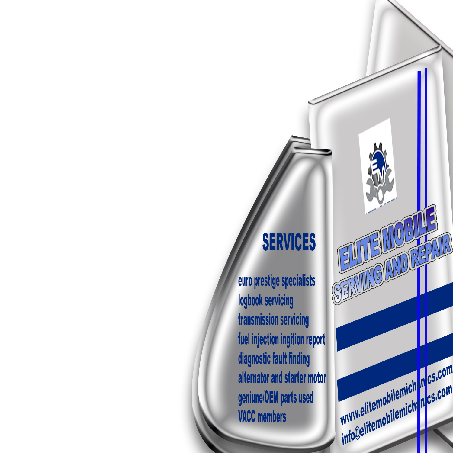 Car Wrap Design by faiza 4 for Elite mobile servicing and repairs | Design #20887919