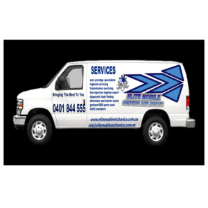 Car Wrap Design by faiza 4 for Elite mobile servicing and repairs | Design #20901125