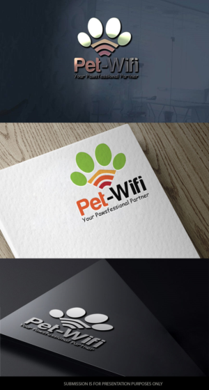 1. Pet-Wifi            2. Your Pawsfessional Partner (at the bottom) | Logo-Design von graphicevolution