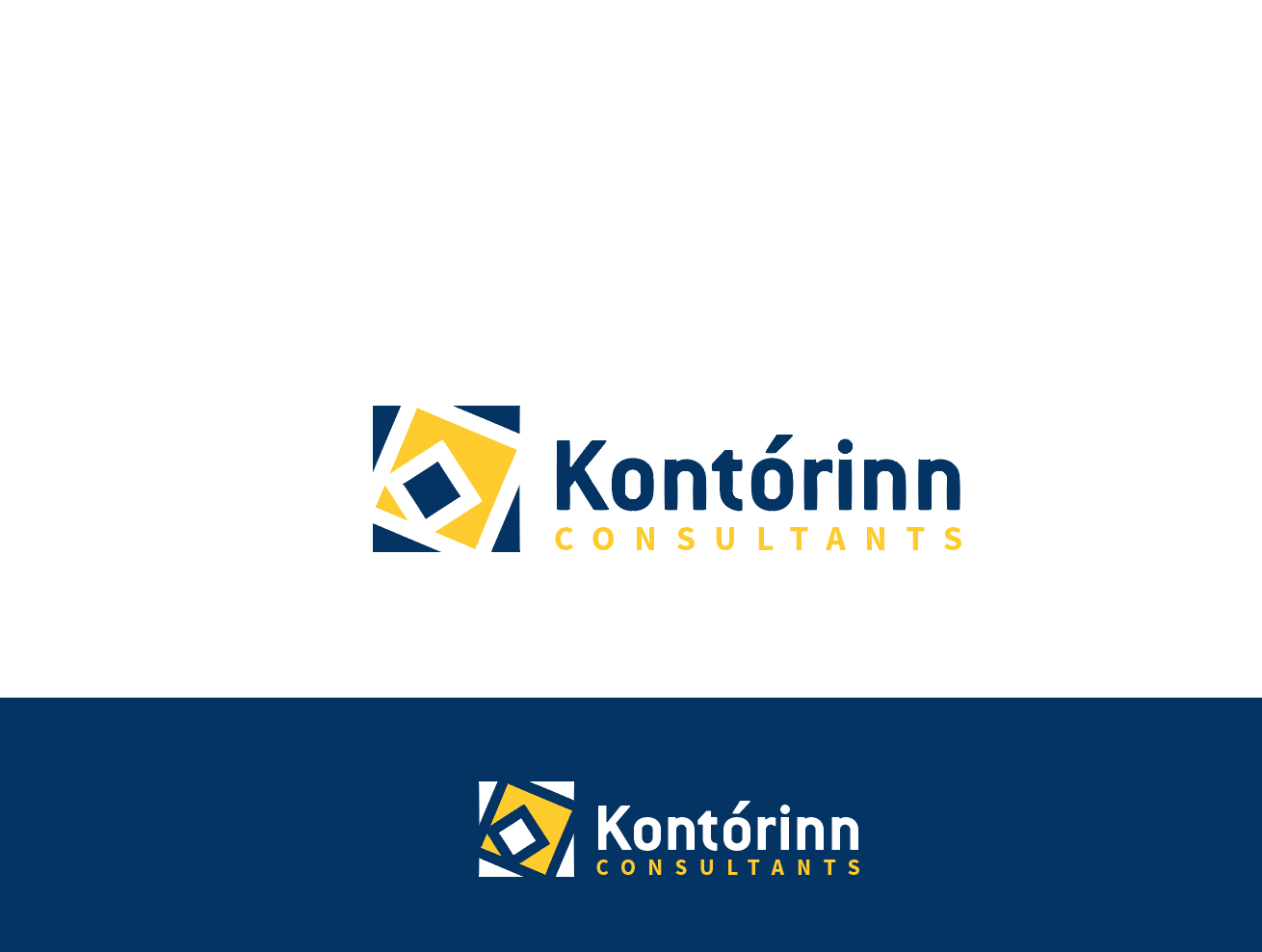 Logo Design by wonderland for Kontórinn | Design #20864933