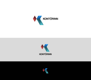 Logo Design by Ijlal 3 for Kontórinn | Design: #20877662