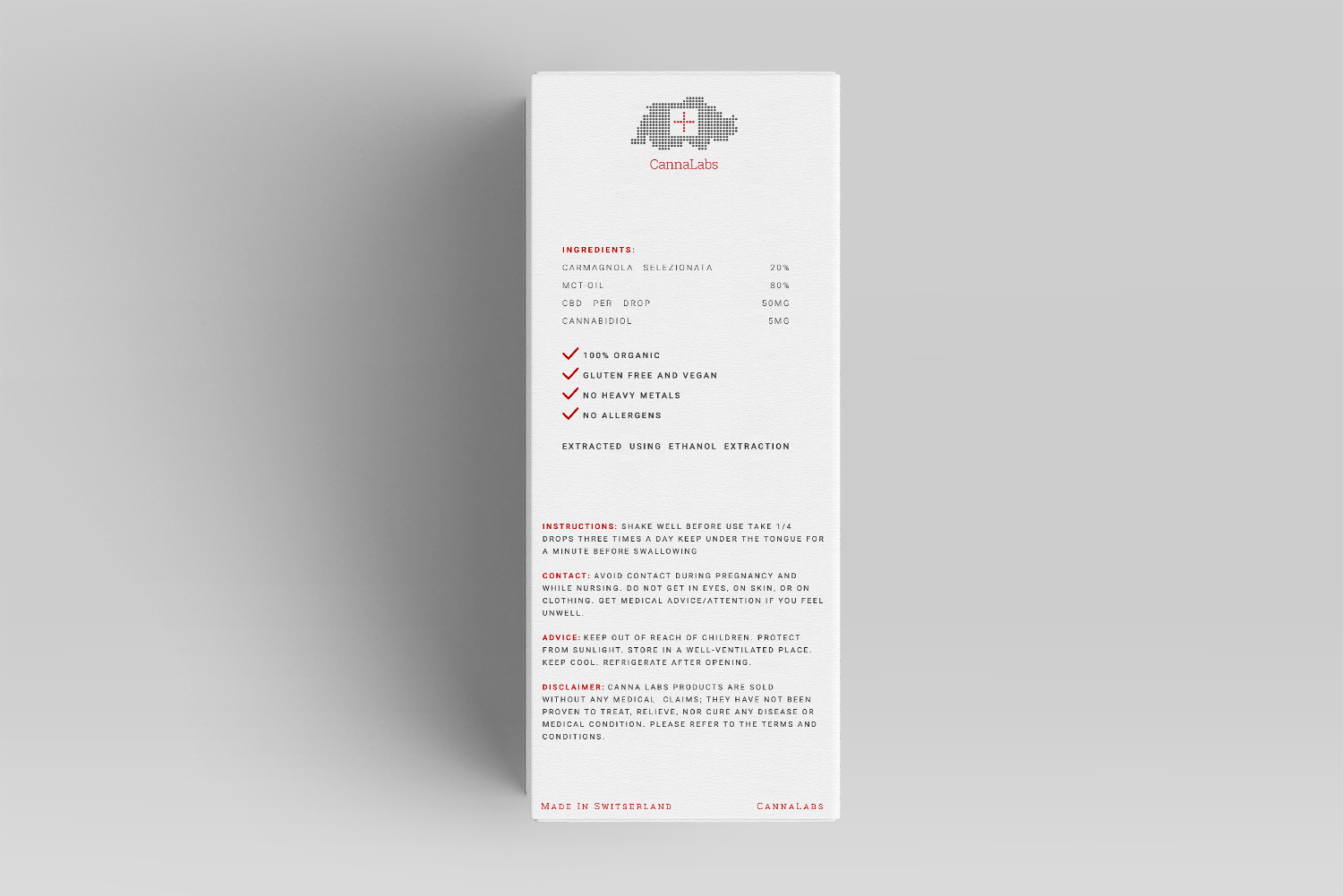 Packaging Design by MvE for Canna Labs | Design #20956496