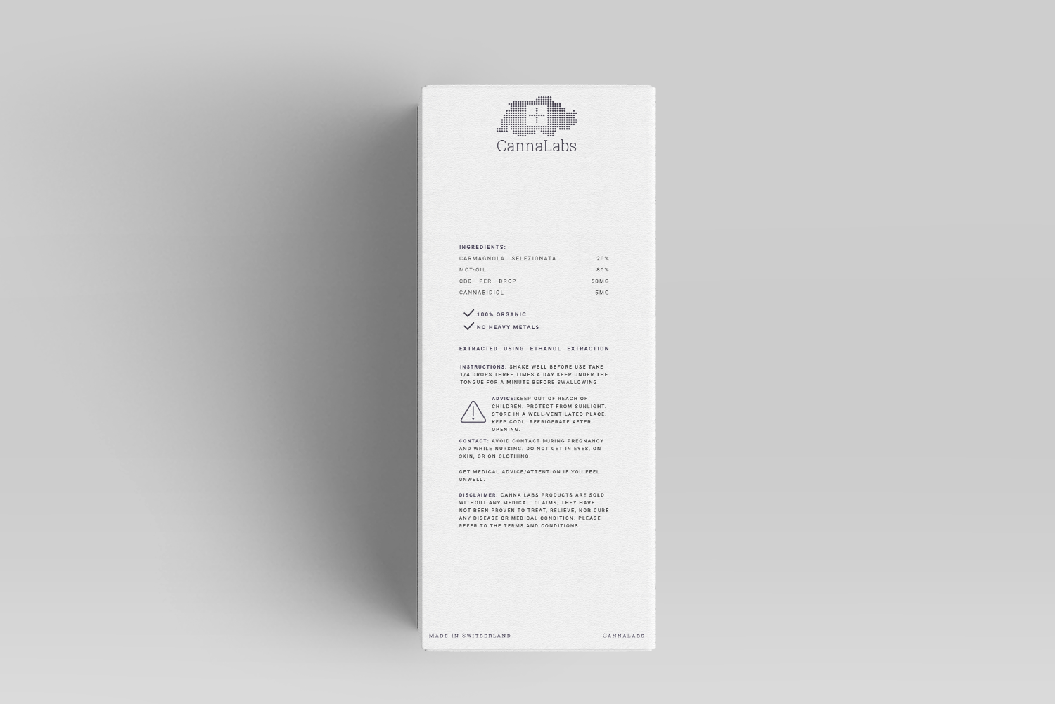 Packaging Design by MvE for Canna Labs | Design #21112070