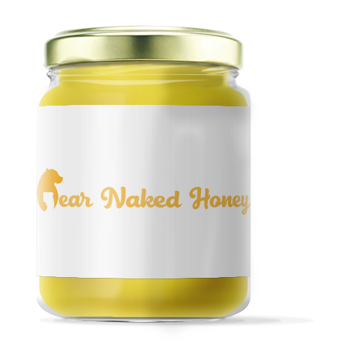 Logo Design by Kunto91 for Bear Naked Honey | Design #20871048