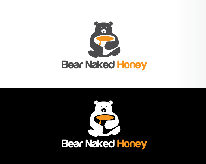 Diseño de Logo por graphicevolution para Bear Naked Honey | Diseño #20864215