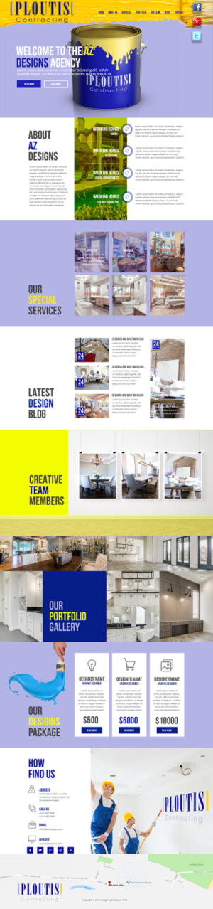 Web-Design von Grebowiec Peter für ploutis contracting | Design: #20907940