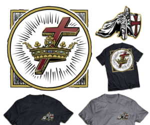 Knight Templar tshirt design | T-shirt Design by Tee and Eh?