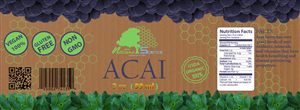 Acai Label - 2oz 