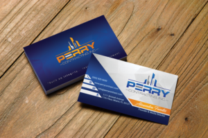 design a construction company business card  | Business Card Design by Hardcore Design
