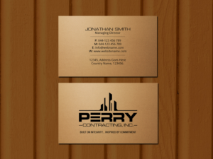 Business Card Design by Creations Box 2015 for this project | Design: #20868243