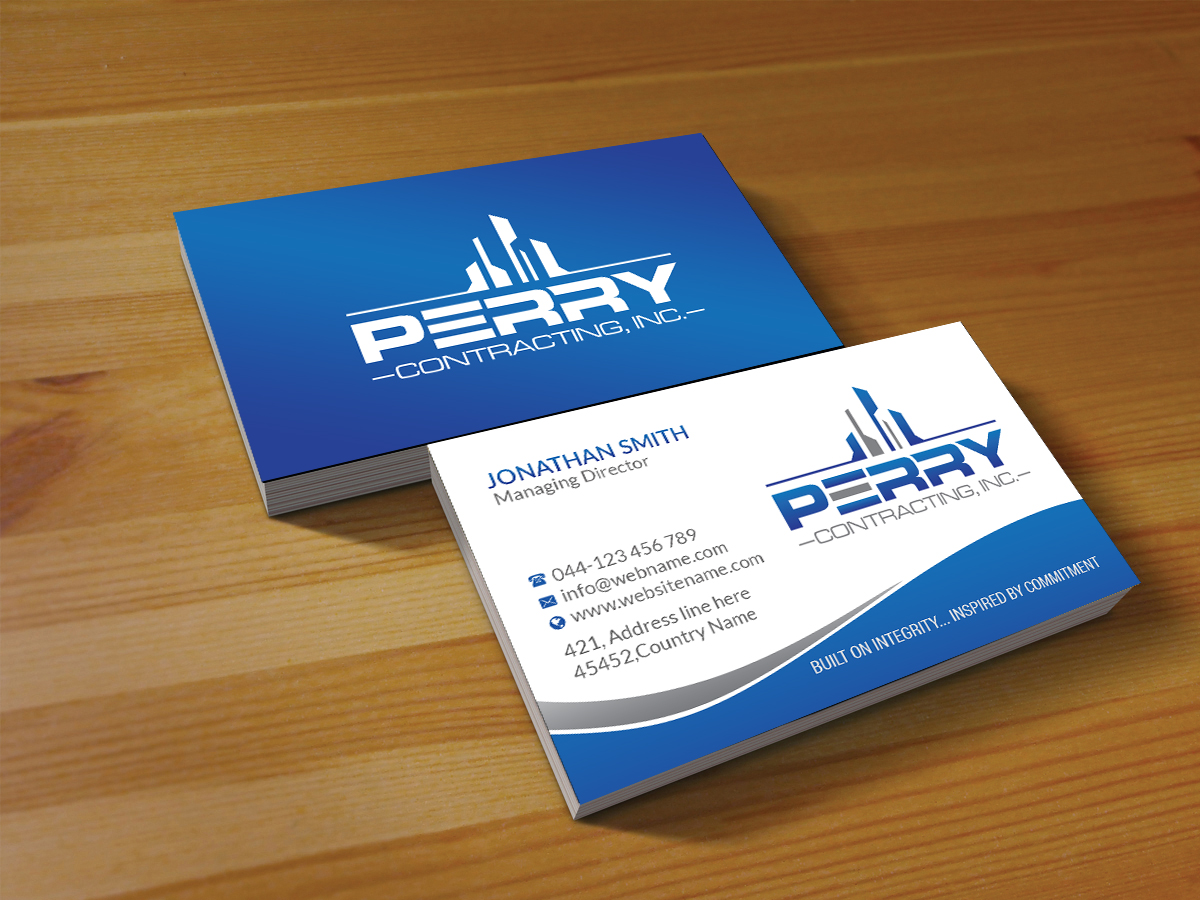 Visitenkarten-Design von Creations Box 2015 für dieses Projekt | Design #20868246