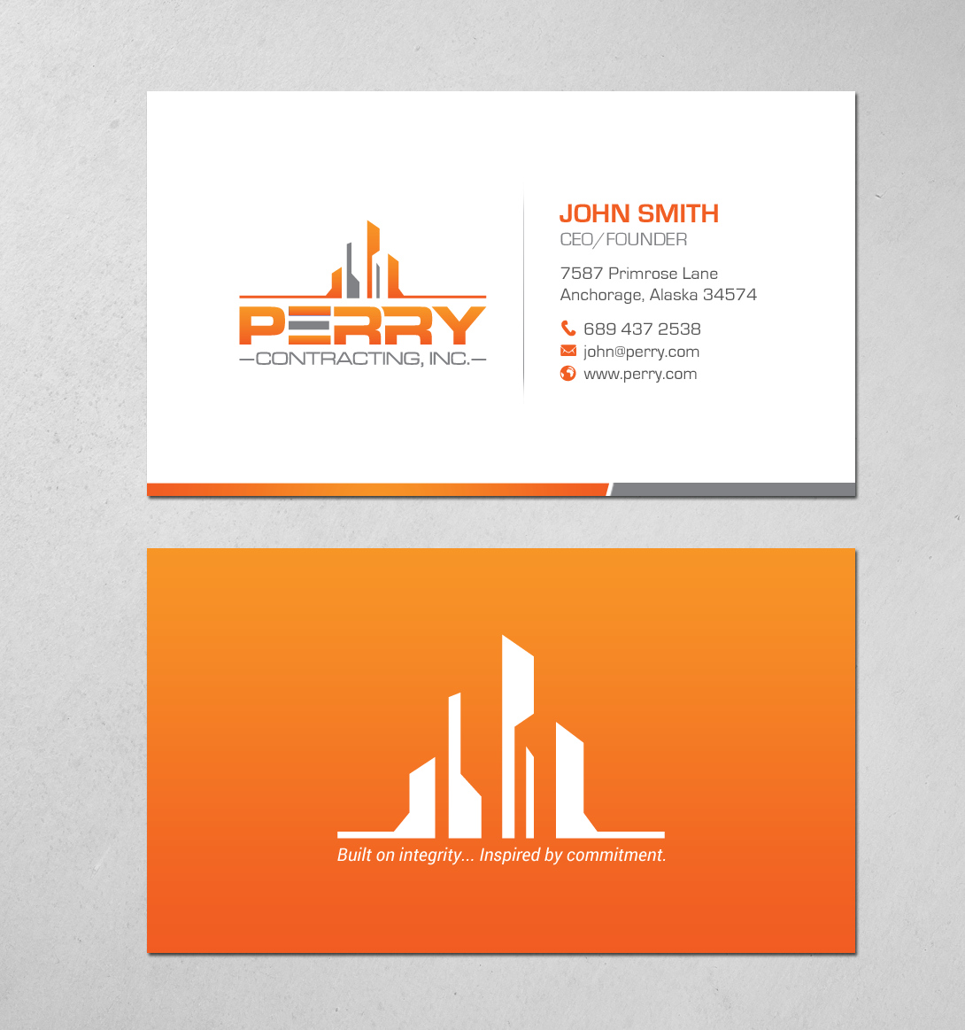 Design de Carte de Visite par chandrayaan.creative pour ce projet | Design #20864379