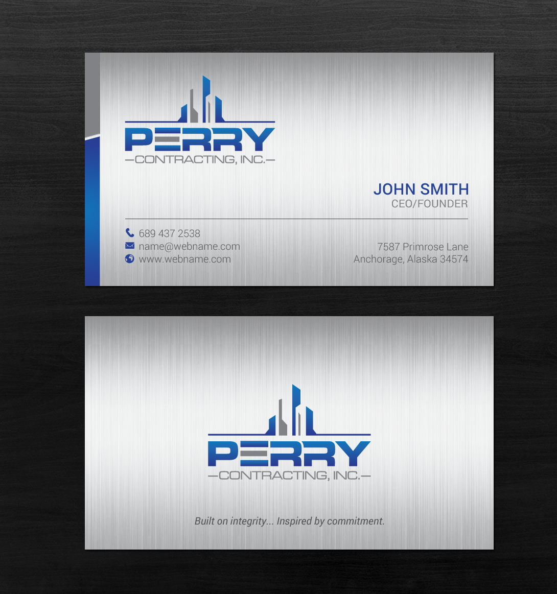 Business Card Design by chandrayaan.creative for this project | Design #20864381