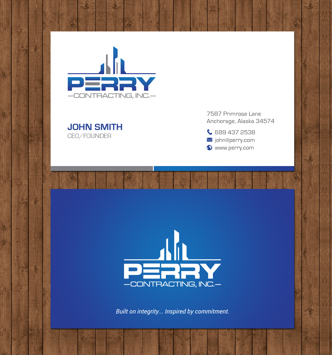 Business Card Design by chandrayaan.creative for this project | Design #20865761