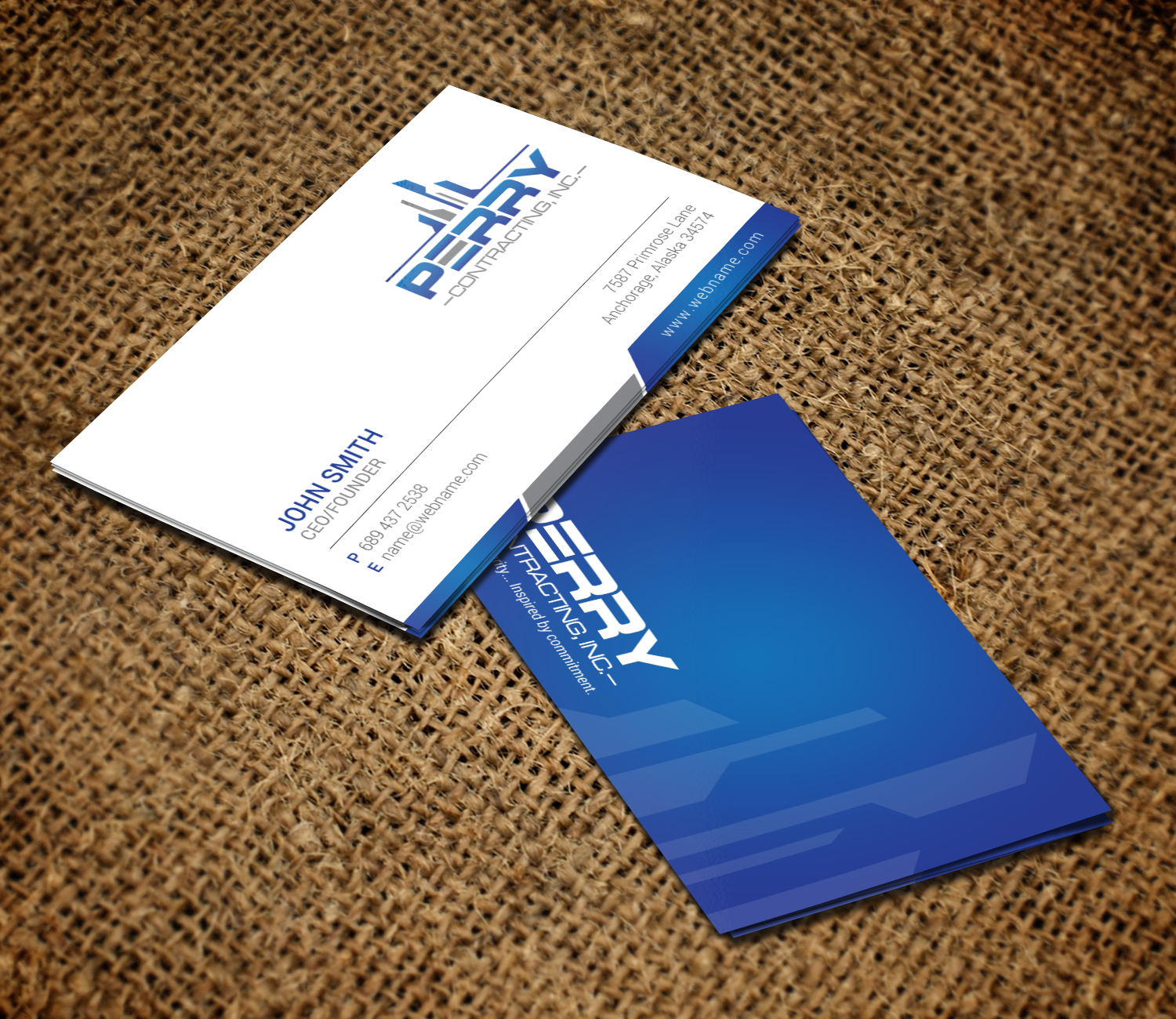 Business Card Design by chandrayaan.creative for this project | Design #20865762
