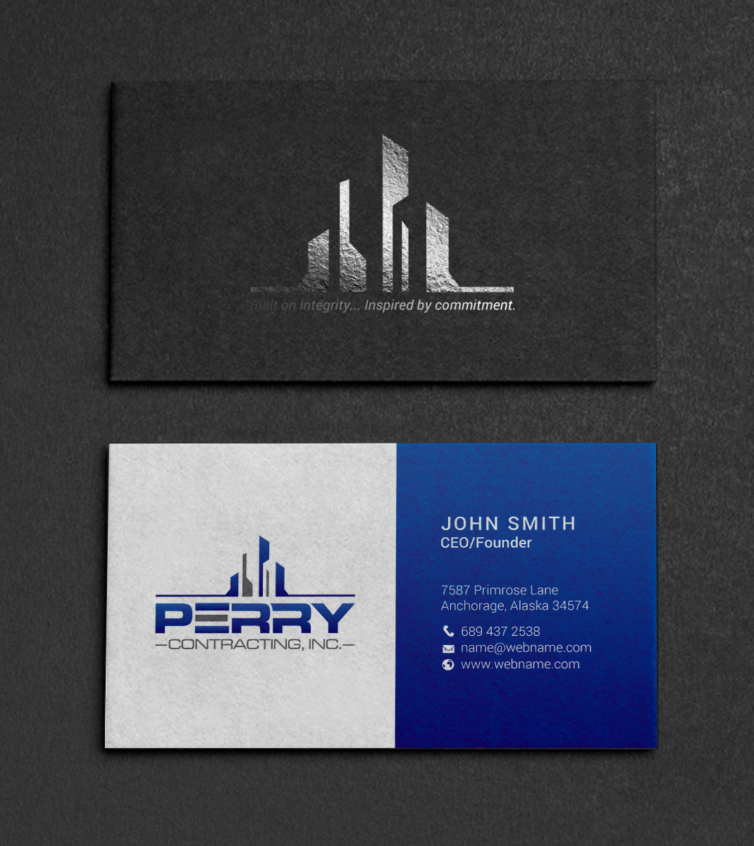 Business Card Design by chandrayaan.creative for this project | Design #20865764