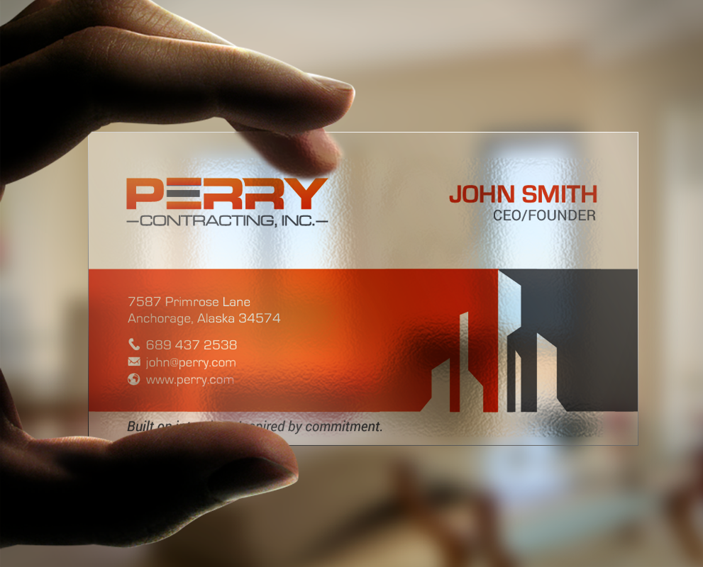Business Card Design by chandrayaan.creative for this project | Design #20865770