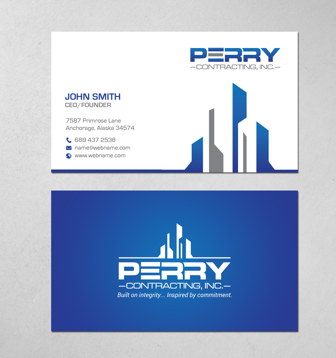 Business Card Design by chandrayaan.creative for this project | Design #20865782