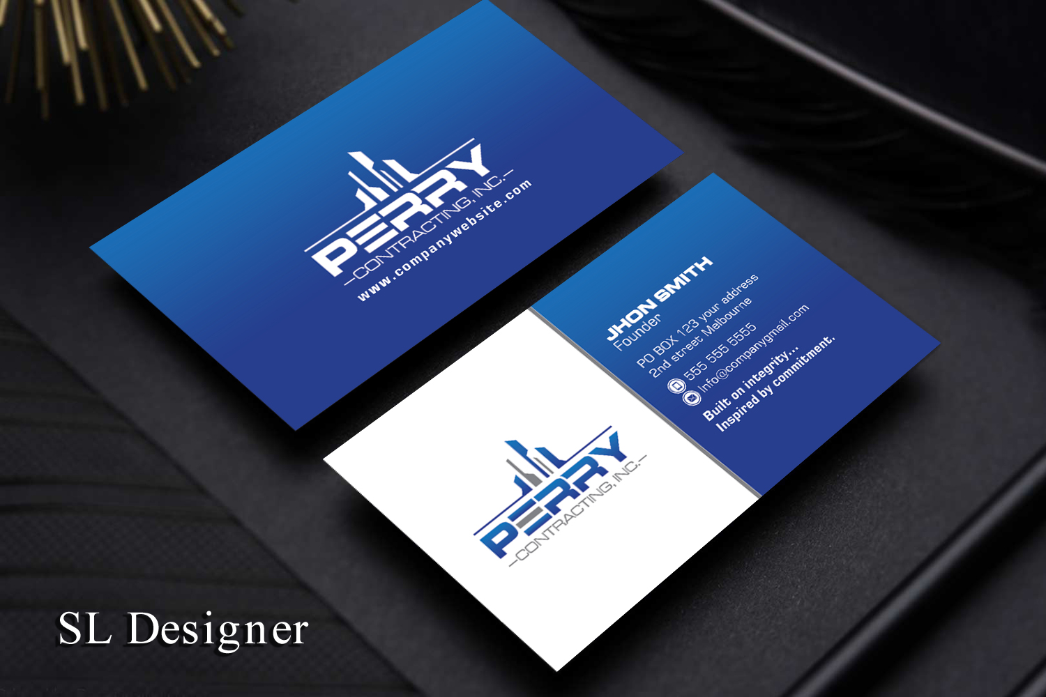 Business Card Design by SL Designer for this project | Design #20869029