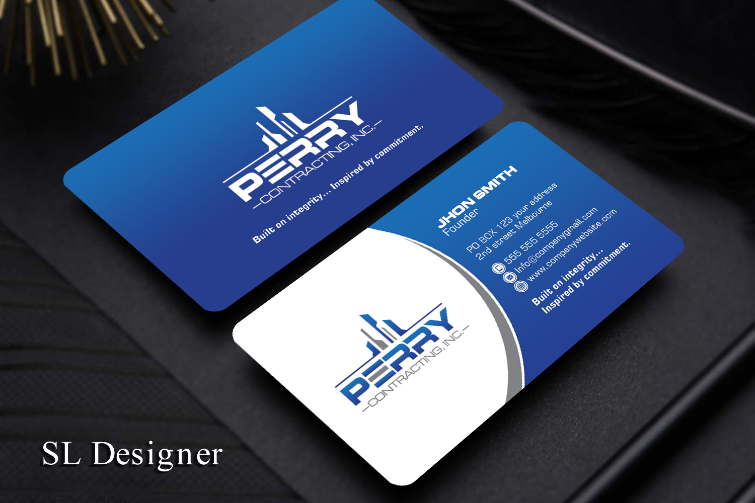 Business Card Design by SL Designer for this project | Design #20869031