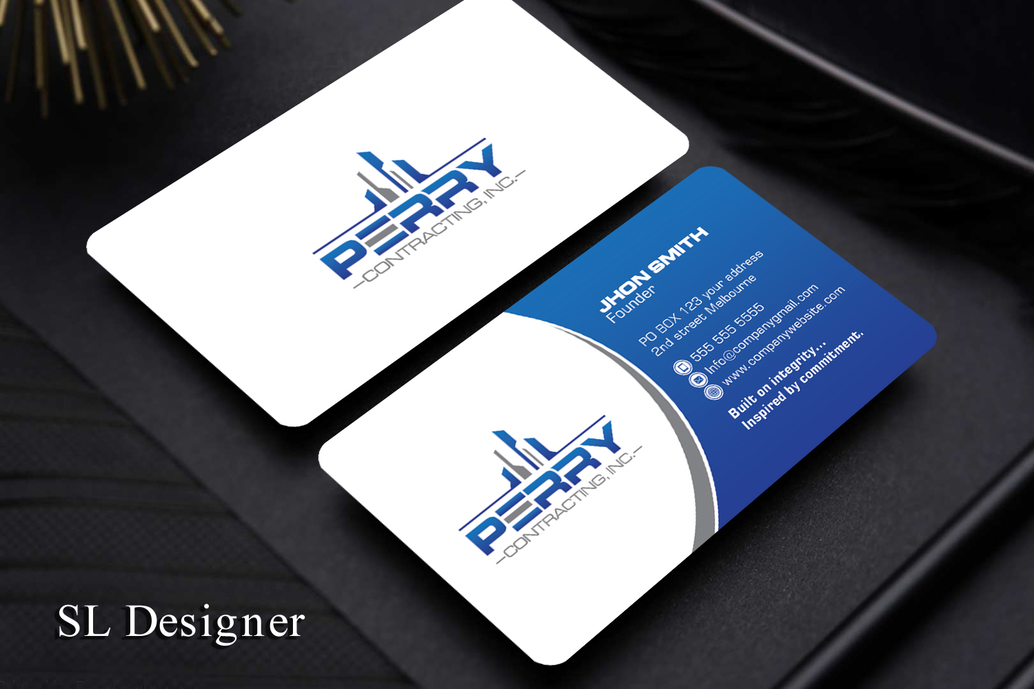 Business Card Design by SL Designer for this project | Design #20869033