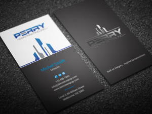 design a construction company business card  | Business Card Design by mdreyad