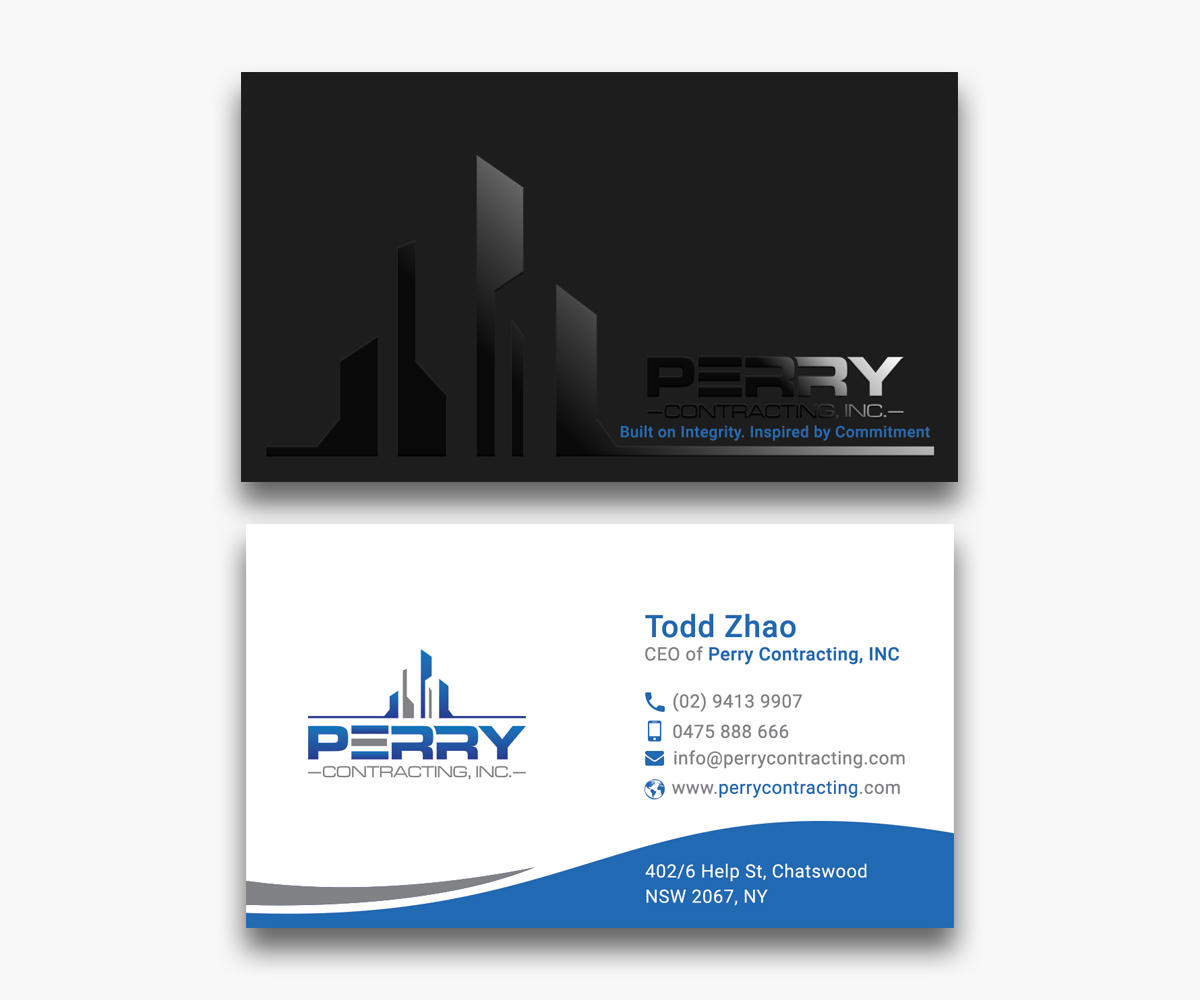 Business Card Design by Moumita_ for this project | Design #20876314