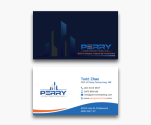 Business Card Design by Moumita_ for this project | Design: #20876318