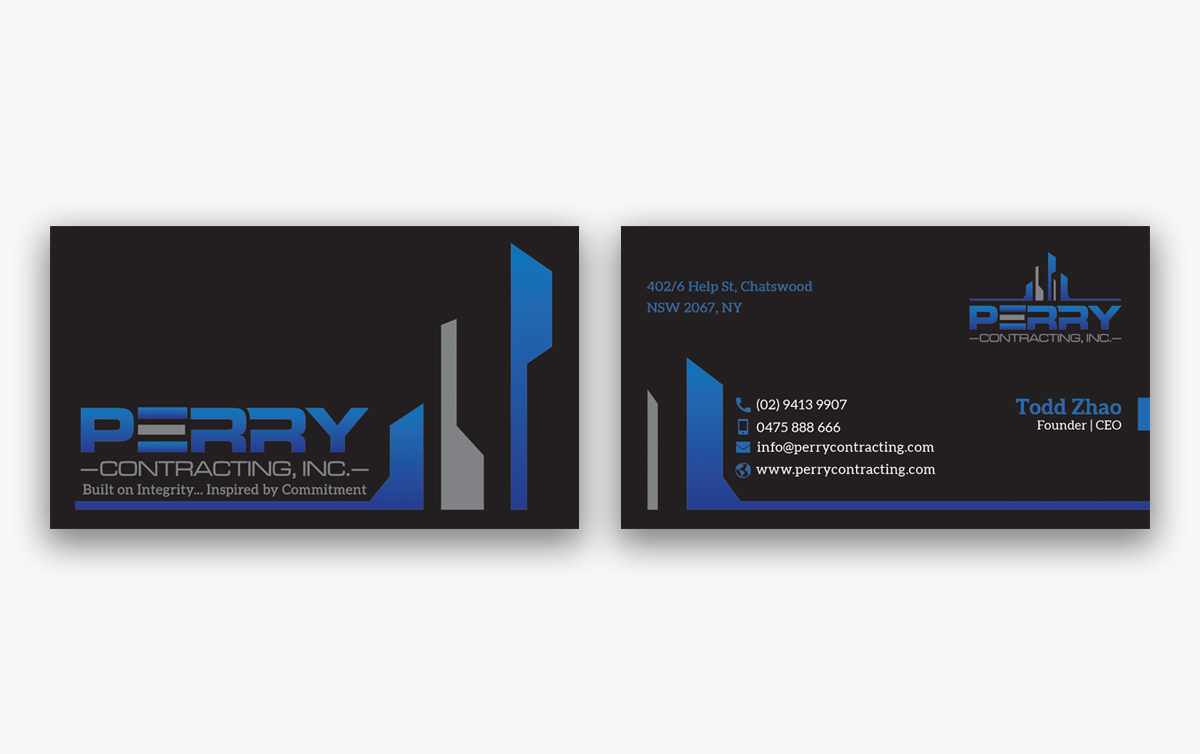 Business Card Design by Moumita_ for this project | Design #20877075