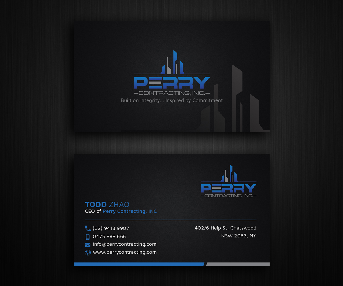 Business Card Design by Moumita_ for this project | Design #20879271