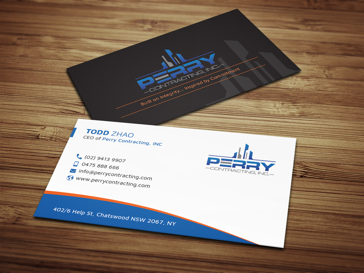 Business Card Design by Moumita_ for this project | Design #20879272