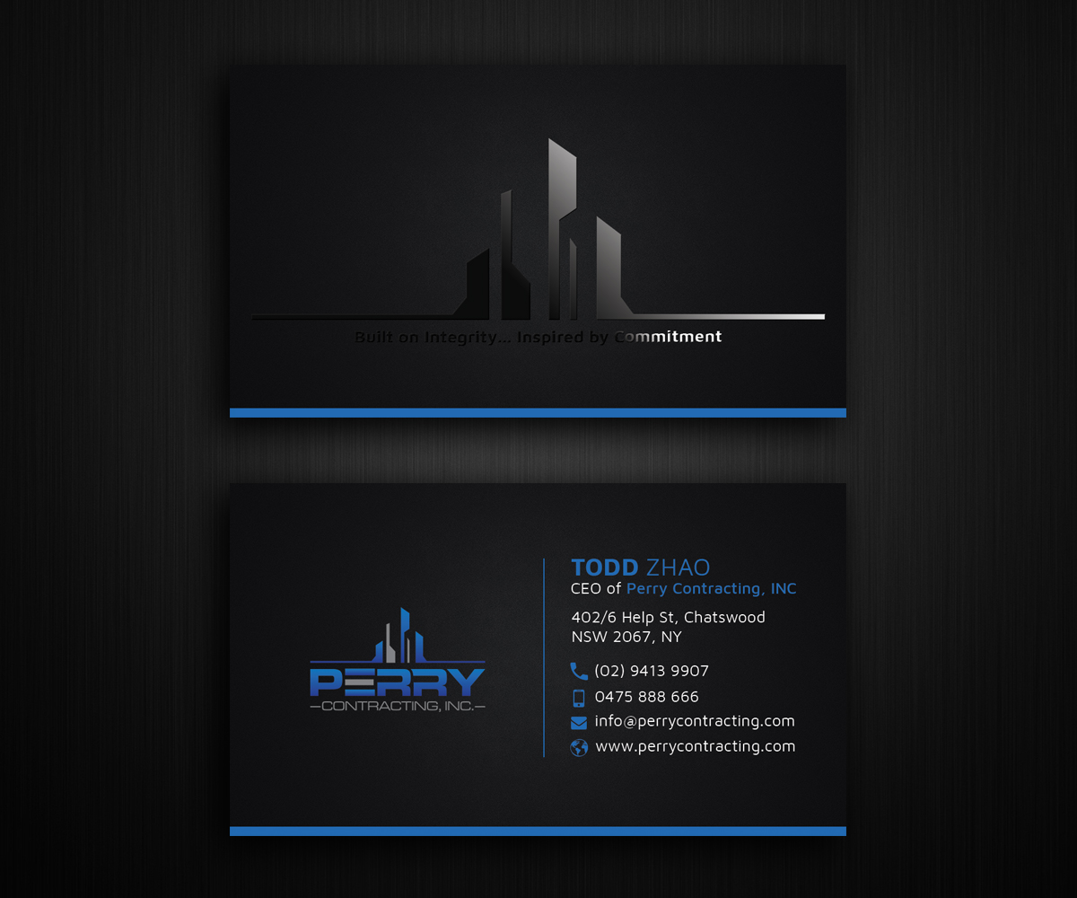 Business Card Design by Moumita_ for this project | Design #20879284