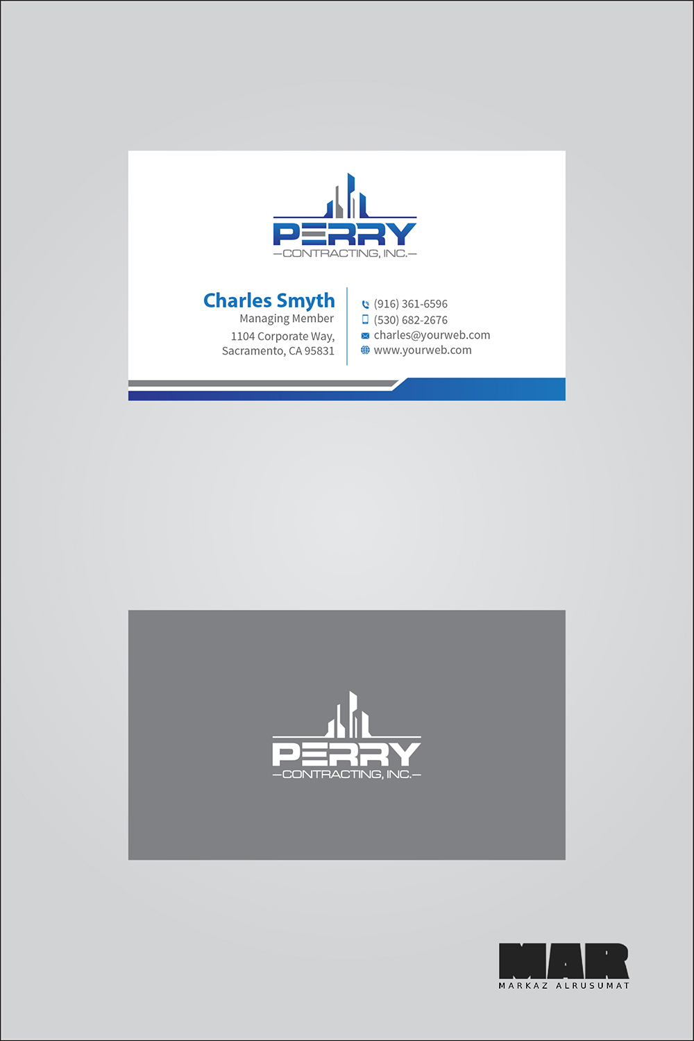 Business Card Design by MarkazAlrusumatOfficial for this project | Design #20902257