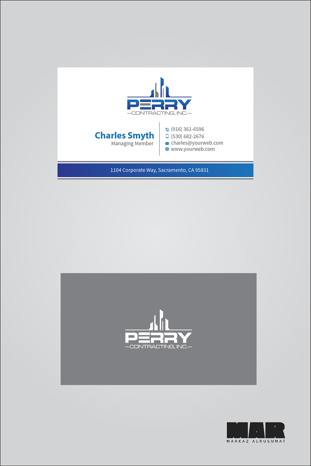 Business Card Design by MarkazAlrusumatOfficial for this project | Design #20902258