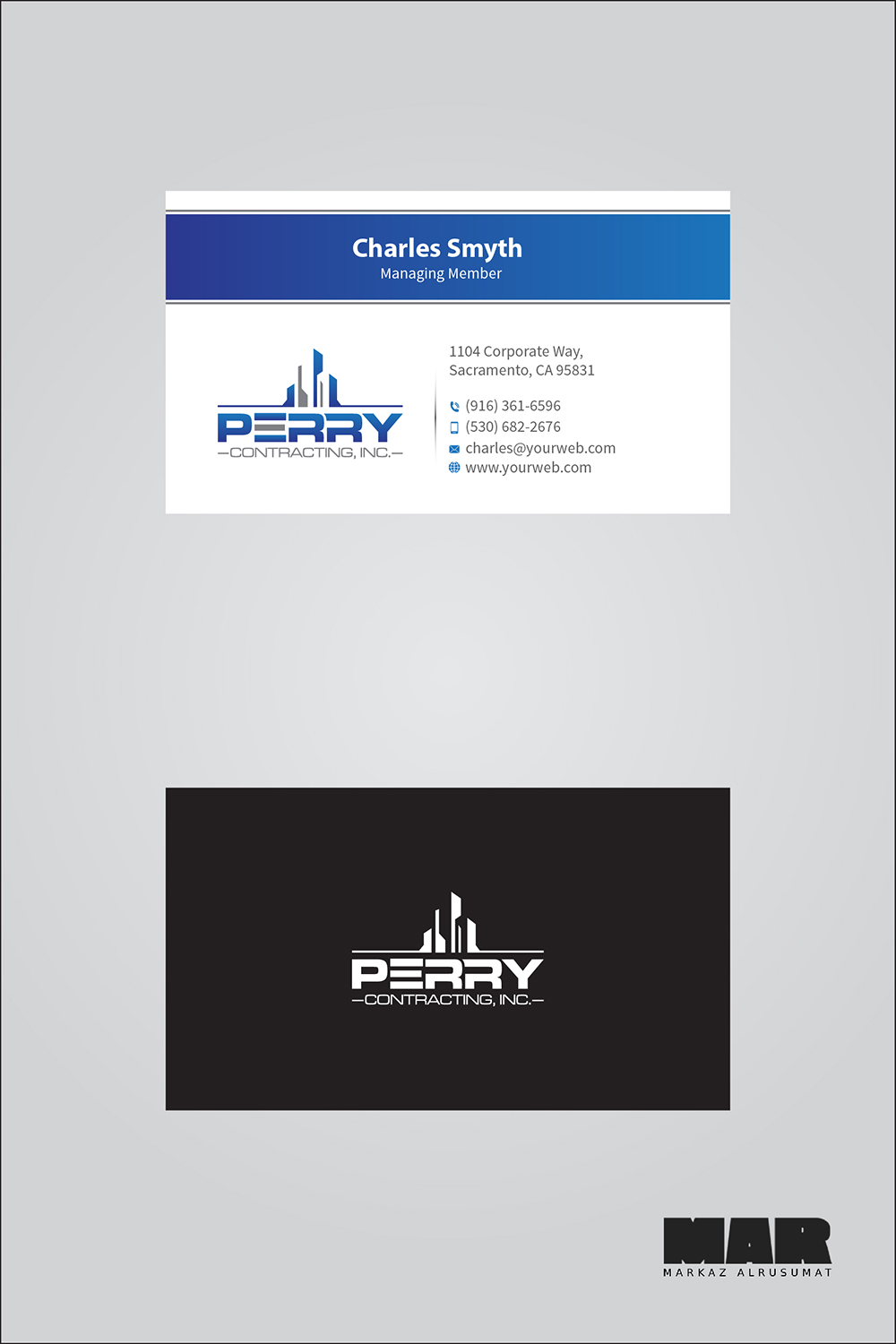 Business Card Design by MarkazAlrusumatOfficial for this project | Design #20902260